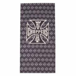 Neck Warmer WEST COAST CHOPPERS - CROSS - BLACK