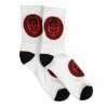 Socks BLACK HEART - RED SKUL L -Bracelets Shop 124030 054