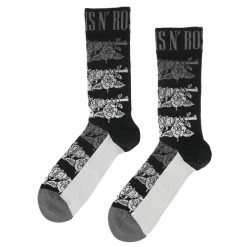 Socks Guns N' Roses - Monochrome Pistols - BLACK - ROCK OFF -Bracelets Shop 128510 as 021