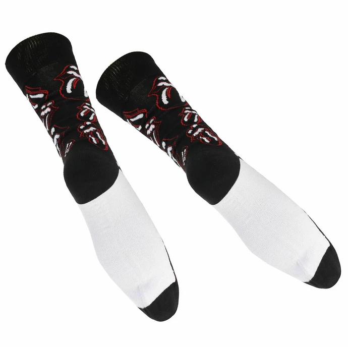 Socks Rolling Stones - Outline Tongues - BLACK - ROCK OFF 5 Socks Rolling Stones - Outline Tongues - BLACK - ROCK OFF - Image 3