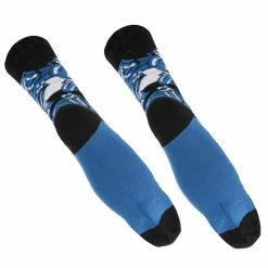 Socks Rolling Stones - Blue Tongues - BLUE - ROCK OFF -Bracelets Shop 128518 as 016
