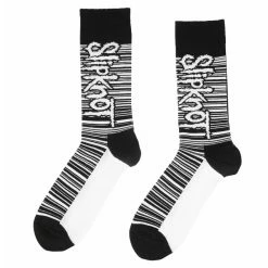 Socks Slipknot - Barcode - BLACK - ROCK OFF 10 Socks Slipknot - Barcode - BLACK - ROCK OFF -Bracelets Shop 128521 as 008