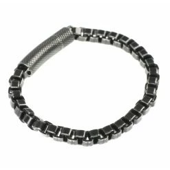 Bracelet ETNOX - Black Steel -Bracelets Shop 129213 sa025