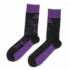 Socks Black Sabbath - Logo & Demon - Black - ROCK OFF -Bracelets Shop 130210 aw026