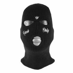 Beanie (ski Mask) MAFIOSO - CASH ONLY SKI MASK - BLK