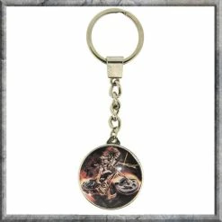 Pendant Anne Stokes - Keyring - Hell Rider