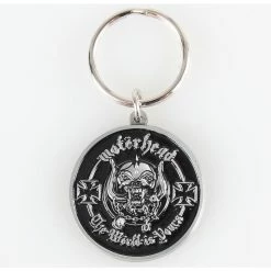 Keychain (pendant) Motörhead - The World Is Yours - RAZAMATAZ