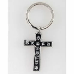 Keychain (pendant) Black Sabbath - Cross - RAZAMATAZ