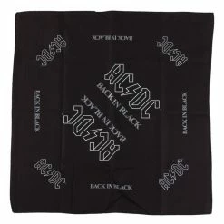 Kerchief AC / DC - BACK IN BLACK - RAZAMATAZ