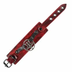 Bracelet Pentagram Cross - Red -Bracelets Shop DS97777