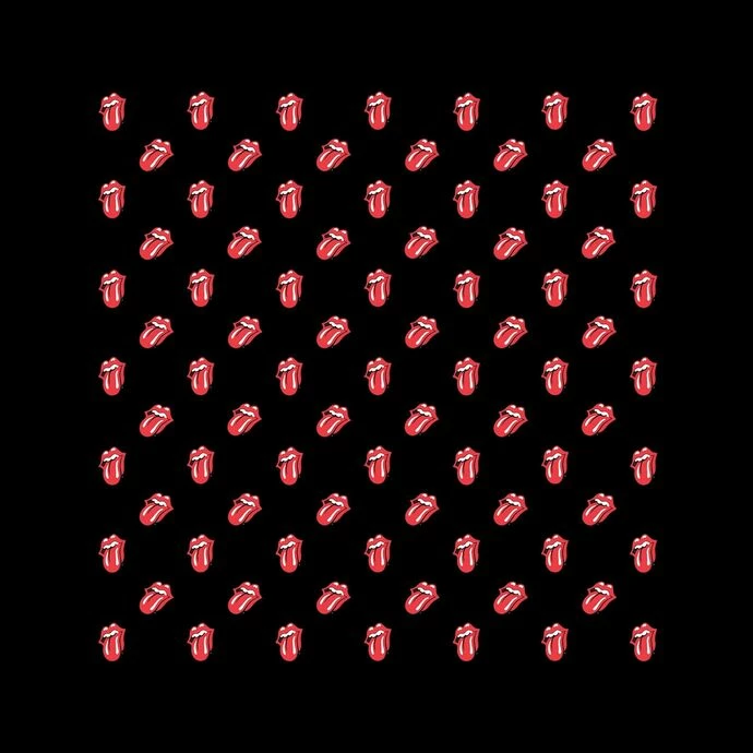 Scarf THE ROLLING STONES - TONGUES - RAZAMATAZ 3 Scarf THE ROLLING STONES - TONGUES - RAZAMATAZ