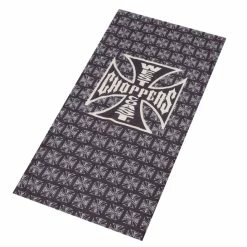 Neck Warmer WEST COAST CHOPPERS - CROSS - BLACK -Bracelets Shop IMG 2368