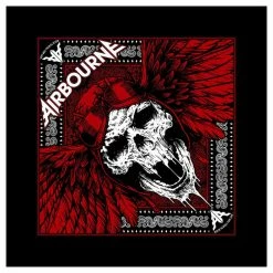 Scarf Airbourne - Red Skull - RAZAMATAZ