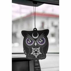 Car Fragrance KILLSTAR - Owl - Black 7 Car Fragrance KILLSTAR - Owl - Black -Bracelets Shop OWL AIR FRESHENER B