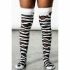 Knee Pads KILLSTAR - Wretched Soul Distress - Black / White -Bracelets Shop WRETCHED SOUL DISTRESS SOCKS BLACK WHITE B x1600
