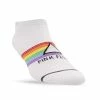 Socks PERRI'S SOCK - PINK FLOYD - DSOTM LINER - WHITE -Bracelets Shop ase8r16d