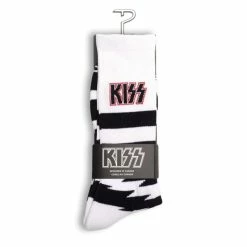 Socks PERRI'S SOCK - KISS - STRIPE - WHITE -Bracelets Shop ase8r36d