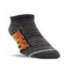 Socks PERRI'S SOCK - KISS - LINER LOGO - CHARCOAL MIX -Bracelets Shop ase8r37d