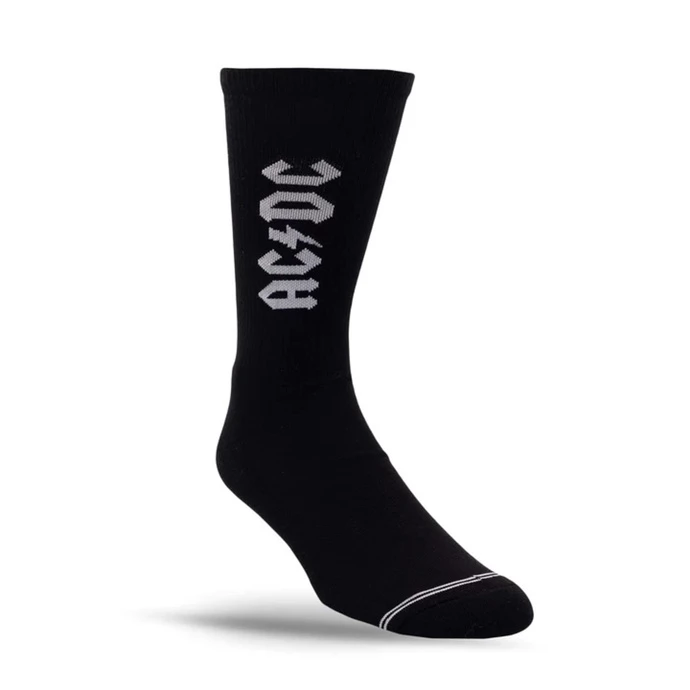 Socks PERRI'S SOCK - AC/DC - LIGHTNING STRIKES - BLACK 3 Socks PERRI'S SOCK - AC/DC - LIGHTNING STRIKES - BLACK