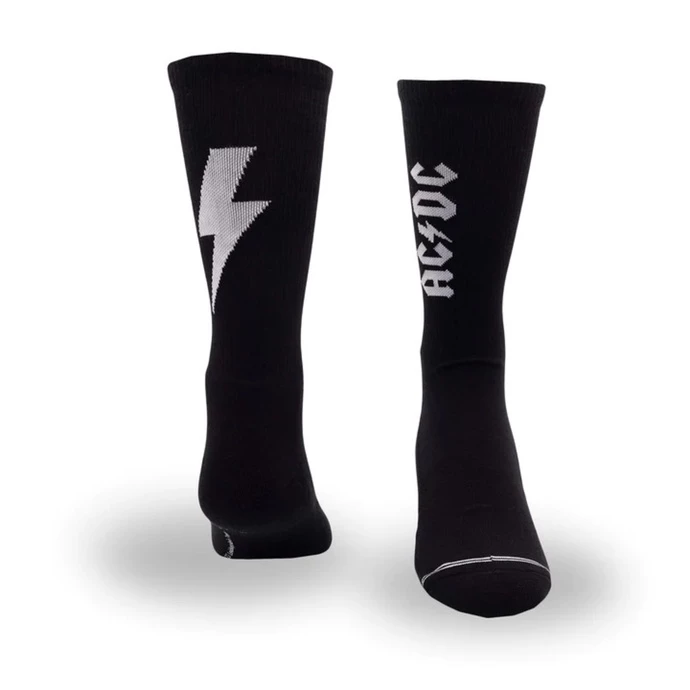 Socks PERRI'S SOCK - AC/DC - LIGHTNING STRIKES - BLACK 4 Socks PERRI'S SOCK - AC/DC - LIGHTNING STRIKES - BLACK - Image 2