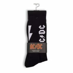 Socks PERRI'S SOCK - AC/DC - LIGHTNING STRIKES - BLACK 7 Socks PERRI'S SOCK - AC/DC - LIGHTNING STRIKES - BLACK -Bracelets Shop ase8r48d