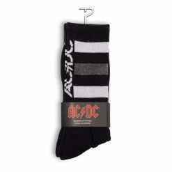 Socks PERRI'S SOCK - AC/DC - HIGH VOLTAGE - BLACK -Bracelets Shop ase8r56d