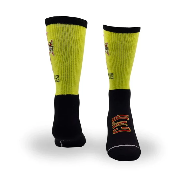 Socks PERRI'S SOCK - Guns N' Roses - CROSS LOGO - YELLOW 4 Socks PERRI'S SOCK - Guns N' Roses - CROSS LOGO - YELLOW - Image 2