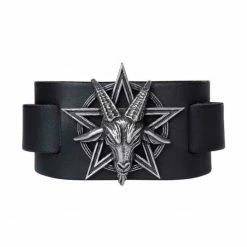 Bracelet ALCHEMY GOTHIC - Baphomet - Pewter 10 Bracelet ALCHEMY GOTHIC - Baphomet - Pewter -Bracelets Shop baphomet