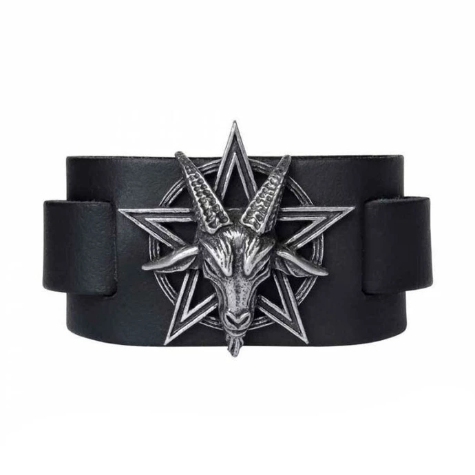 Bracelet ALCHEMY GOTHIC - Baphomet - Pewter 6 Bracelet ALCHEMY GOTHIC - Baphomet - Pewter - Image 4