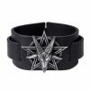 Bracelet ALCHEMY GOTHIC - Baphomet - Pewter -Bracelets Shop baphometz