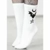 Socks KILLSTAR - Bat Magic - White -Bracelets Shop bat magic socks 6q