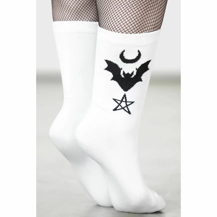 Socks KILLSTAR - Bat Magic - White 4 Socks KILLSTAR - Bat Magic - White - Image 2