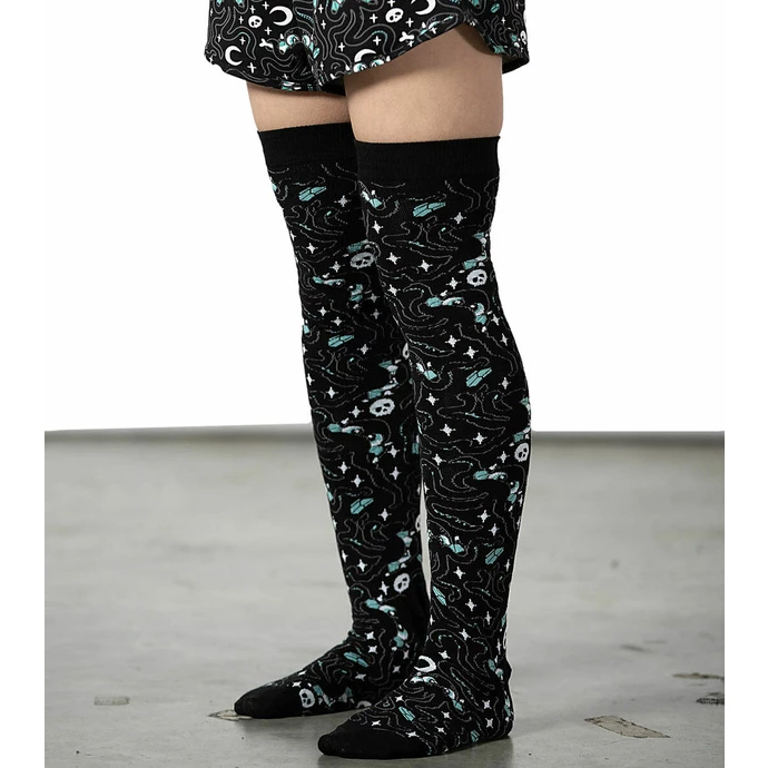 Knee Socks KILLSTAR - Cthulhu - Black 3 Knee Socks KILLSTAR - Cthulhu - Black
