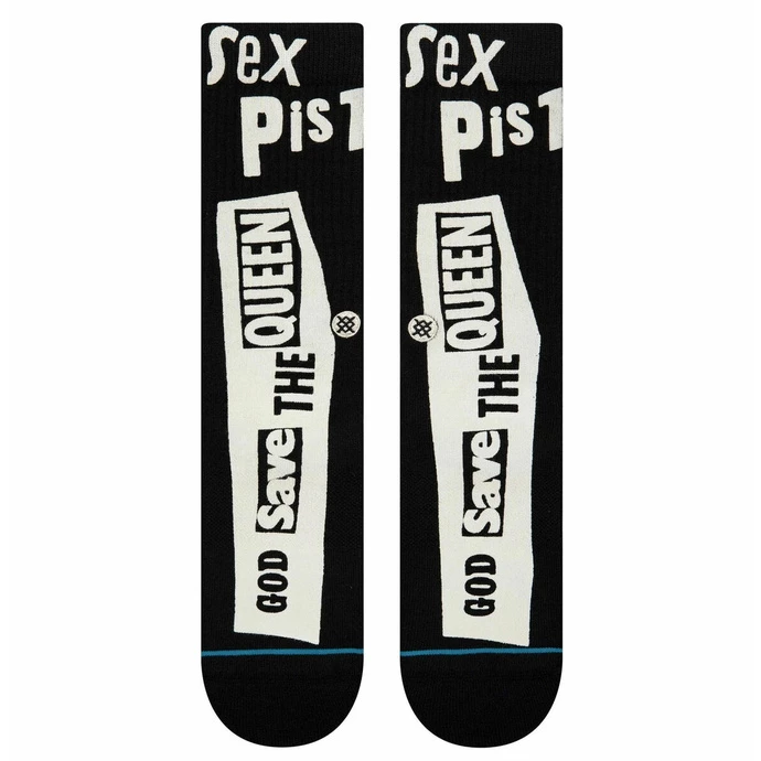 Socks Sex Pistols - GOD SAVE - BLACK - STANCE 4 Socks Sex Pistols - GOD SAVE - BLACK - STANCE - Image 2