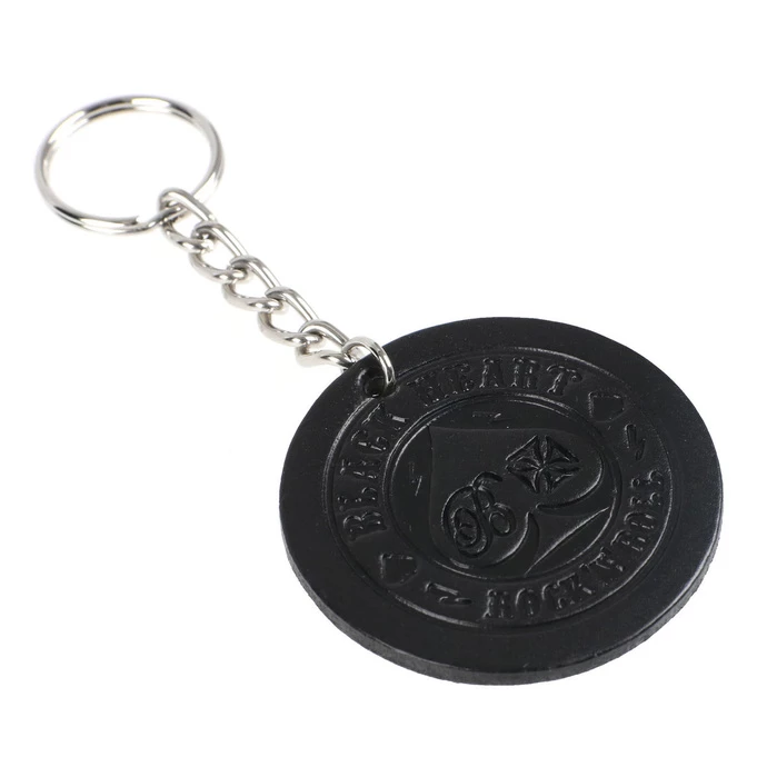 Key Ring (pendant) BLACK HEART - ACE OF SPADES - BLACK 4 Key Ring (pendant) BLACK HEART - ACE OF SPADES - BLACK - Image 2