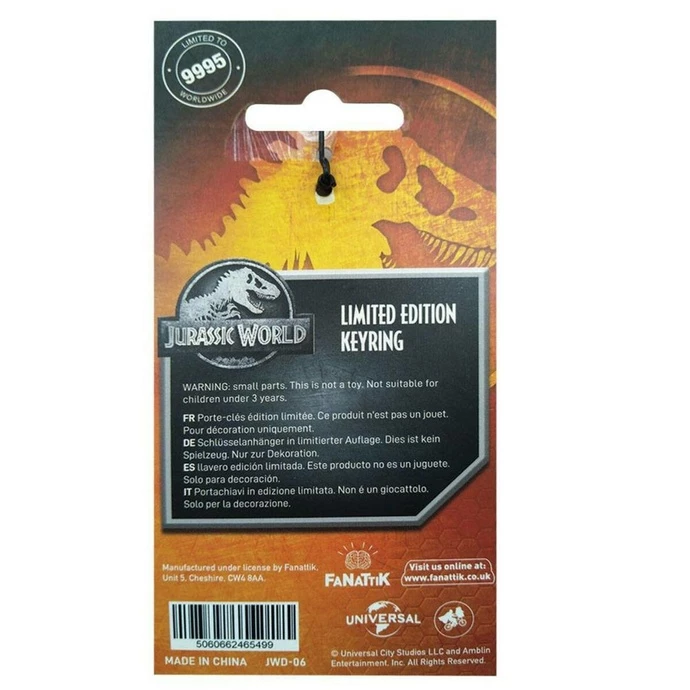 Keychain (pendant) Jurrasic World 5 Keychain (pendant) Jurrasic World - Image 3