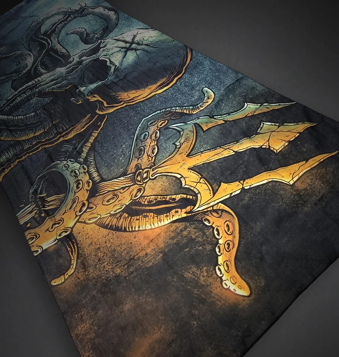 Scarf HYRAW - KRAKEN 6 Scarf HYRAW - KRAKEN - Image 4