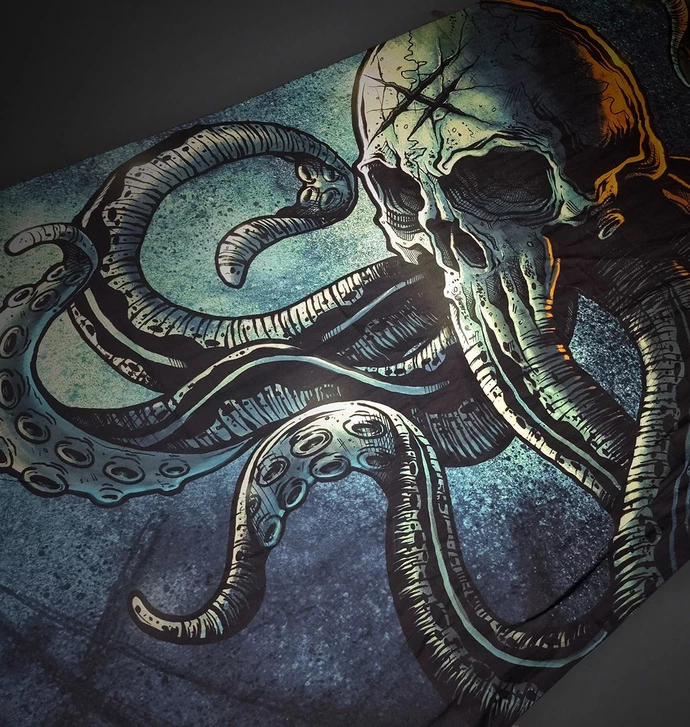 Scarf HYRAW - KRAKEN 7 Scarf HYRAW - KRAKEN - Image 5