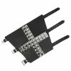 Bracelet 11 ROW WITH PYRAMID CROSS LEATHER -Bracelets Shop jz 011