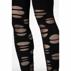 Knee Highs KILLSTAR - Laceration - Black -Bracelets Shop laceration 8aygx