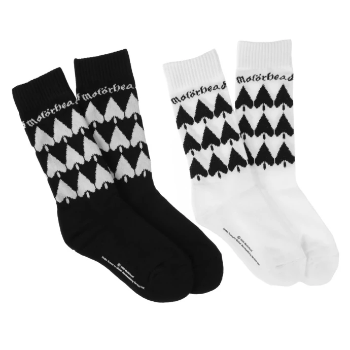 Socks Motörhead - 2-Pack - Black / White 3 Socks Motörhead - 2-Pack - Black / White