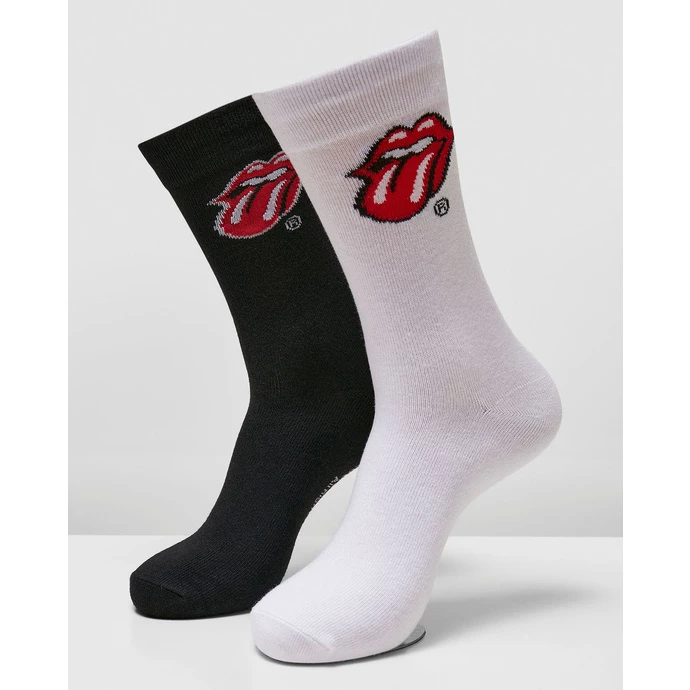Socks Rolling Stones - Tongue - 2-Pack - Black / White 4 Socks Rolling Stones - Tongue - 2-Pack - Black / White - Image 2