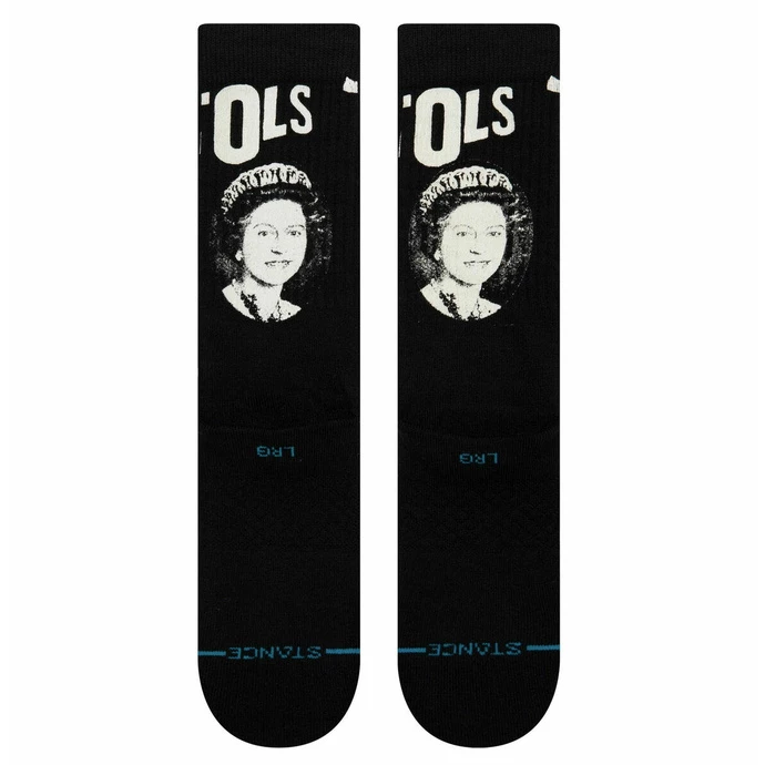 Socks Sex Pistols - GOD SAVE - BLACK - STANCE 5 Socks Sex Pistols - GOD SAVE - BLACK - STANCE - Image 3