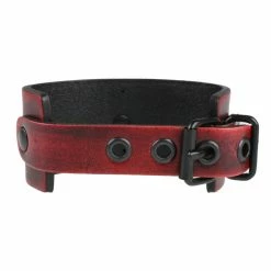 Bracelet Baphomet - Red - Crystal Blue 8 Bracelet Baphomet - Red - Crystal Blue -Bracelets Shop naram 029