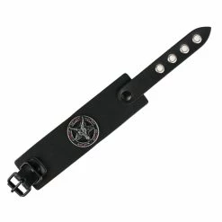 Bracelet Baphomet - Black - Crystal Red -Bracelets Shop naram 037