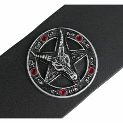 Bracelet Baphomet - Black - Crystal Red -Bracelets Shop naram 038