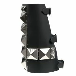 Bracelet 11 Row With Large Silver Pyramid Cross -Bracelets Shop naramek 2023