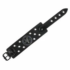 Bracelet Baphomet - Black - Crystal Blue -Bracelets Shop s nyty 023