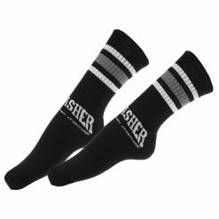 Socks HUF X THRASHER - Center Field - Black -Bracelets Shop saw182
