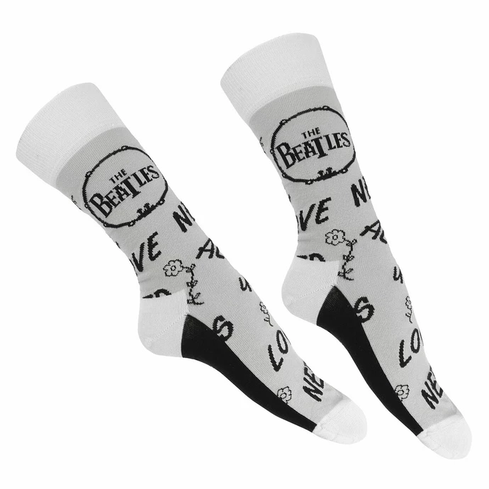 Socks Beatles - AYNIL & Drum - GREY - ROCK OFF 3 Socks Beatles - AYNIL & Drum - GREY - ROCK OFF